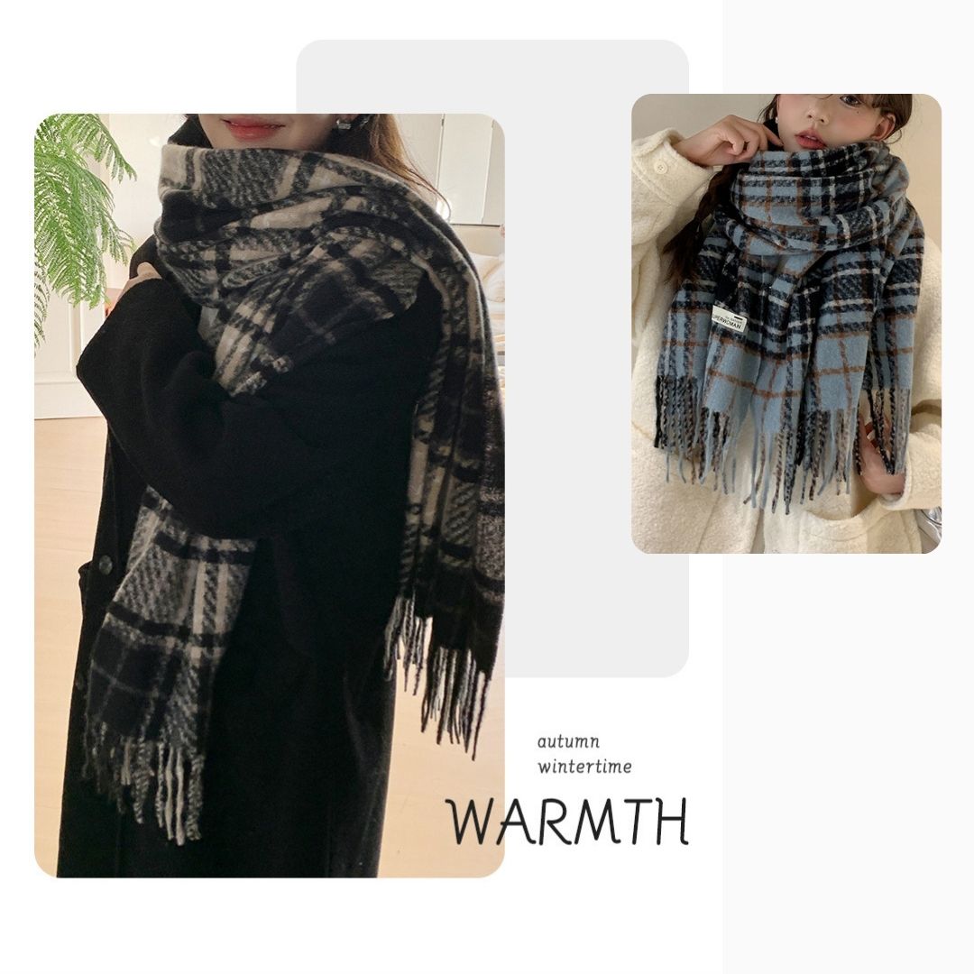 New Checkered Scarf