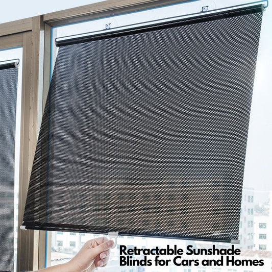 汽車及家居伸縮遮陽捲簾