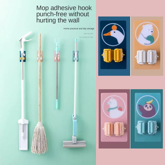 強力防水拖把夾(4PCS)