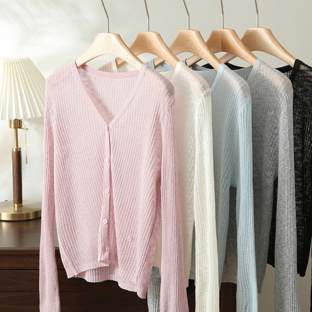 Air Conditioning Ice Silk Thin Jacket