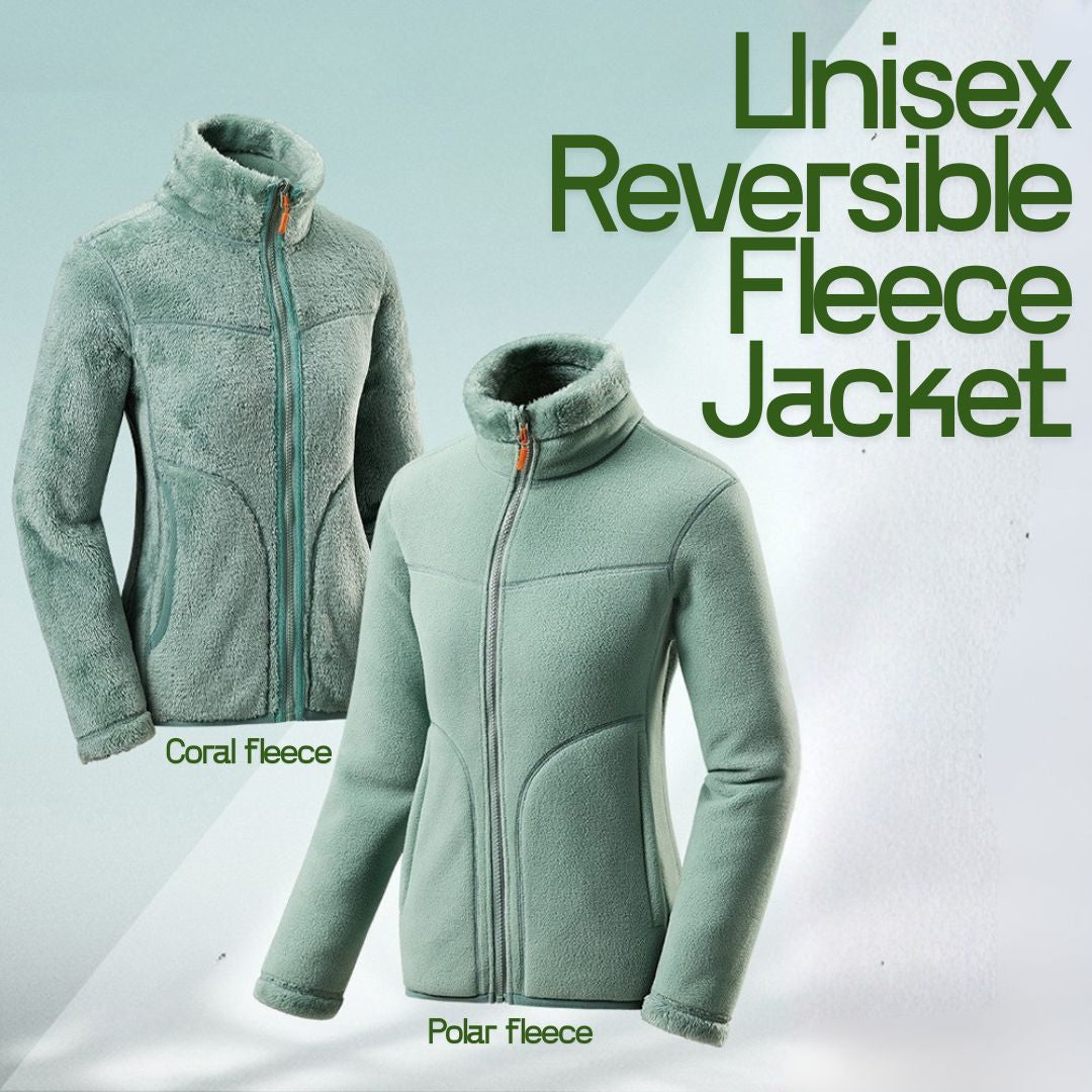Unisex Reversible Fleece Jacket