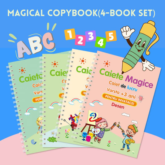 魔法習字簿 (4 本套裝)