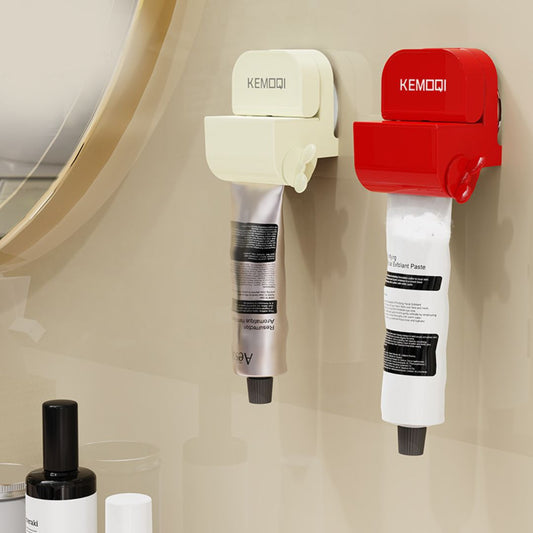 壁掛式牙膏擠壓器