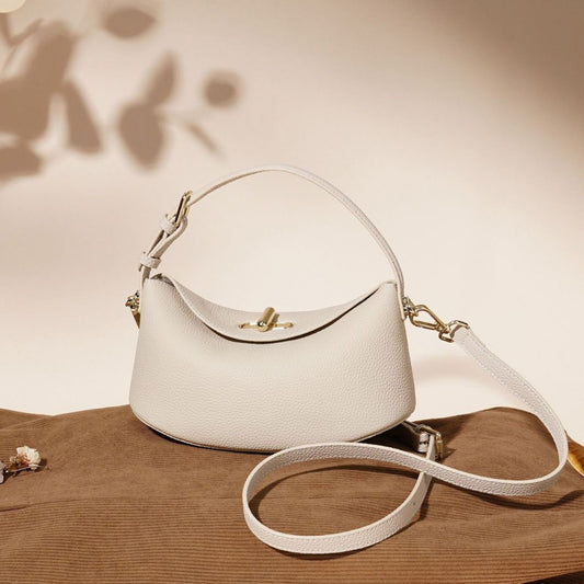 真皮單肩斜孭手提包