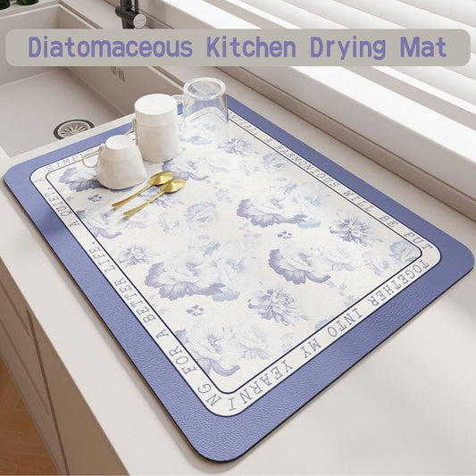 矽藻土廚房乾燥墊