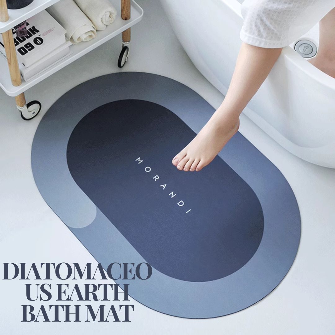 Diatomaceous Stone Bath Mat