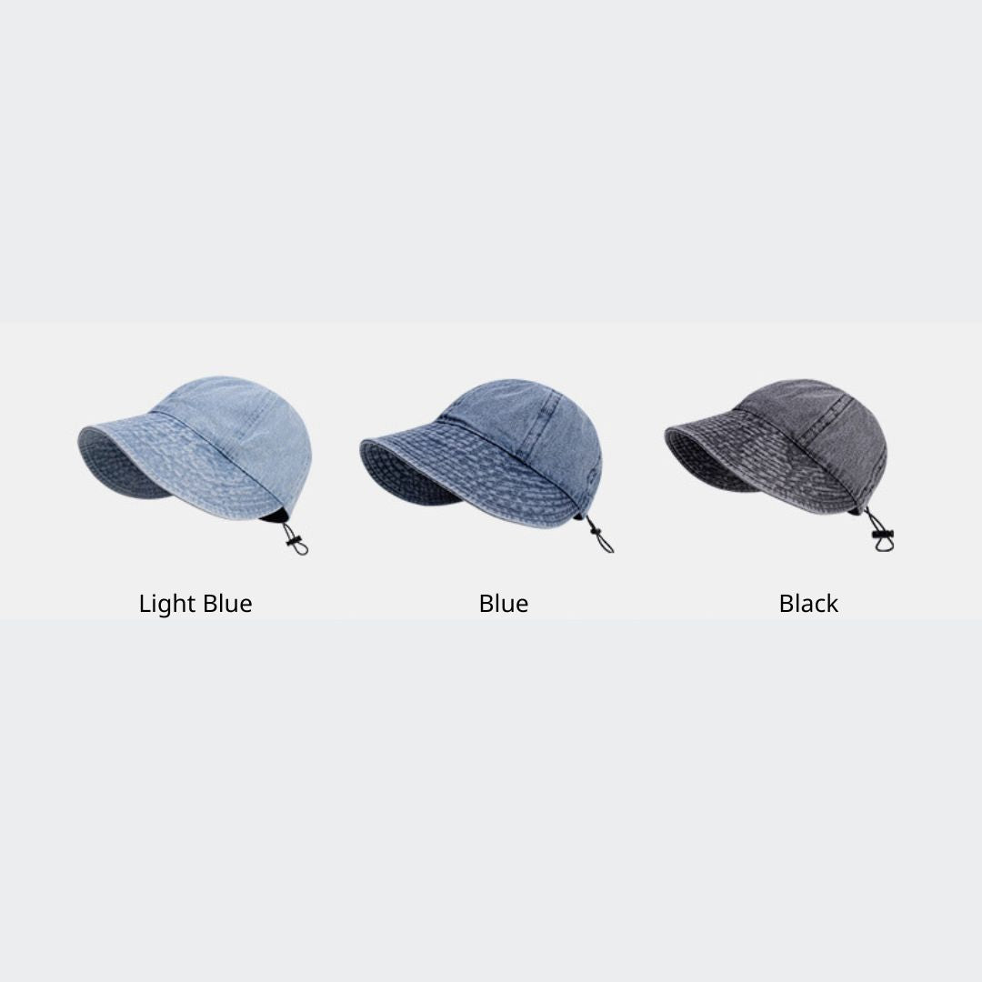 Vintage Washed Denim Cap
