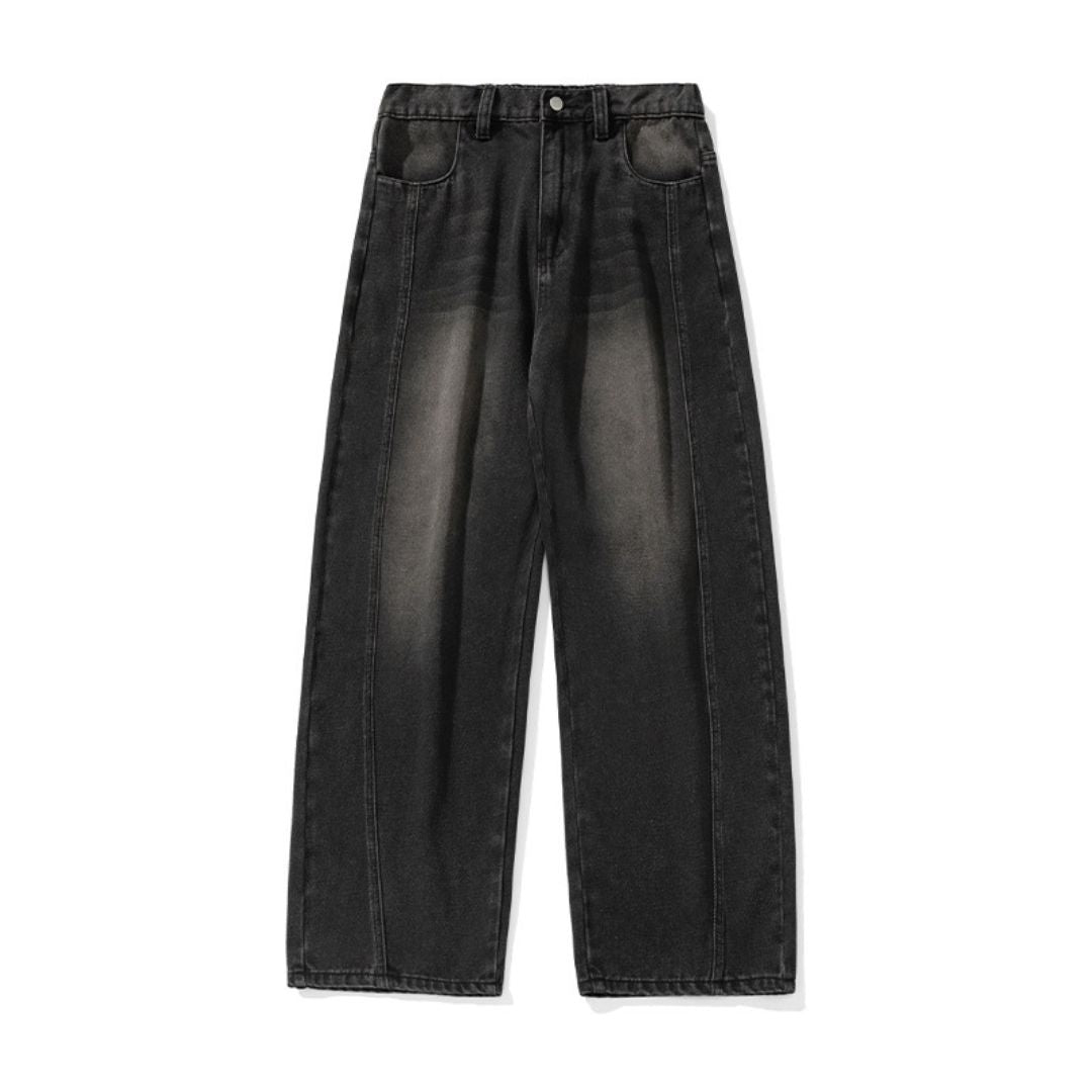 Vintage Washed Oversized Denim Jeans