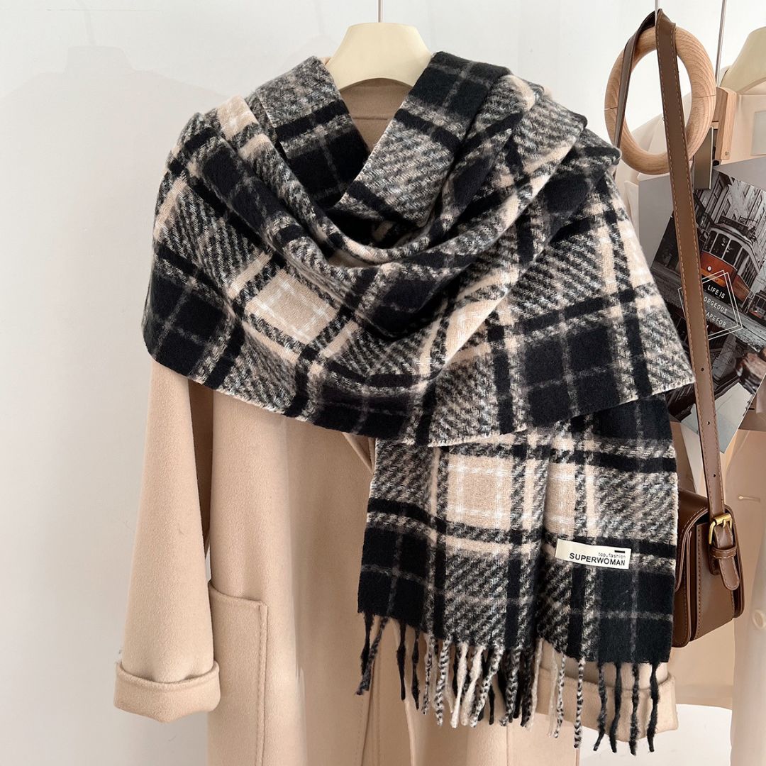 New Checkered Scarf