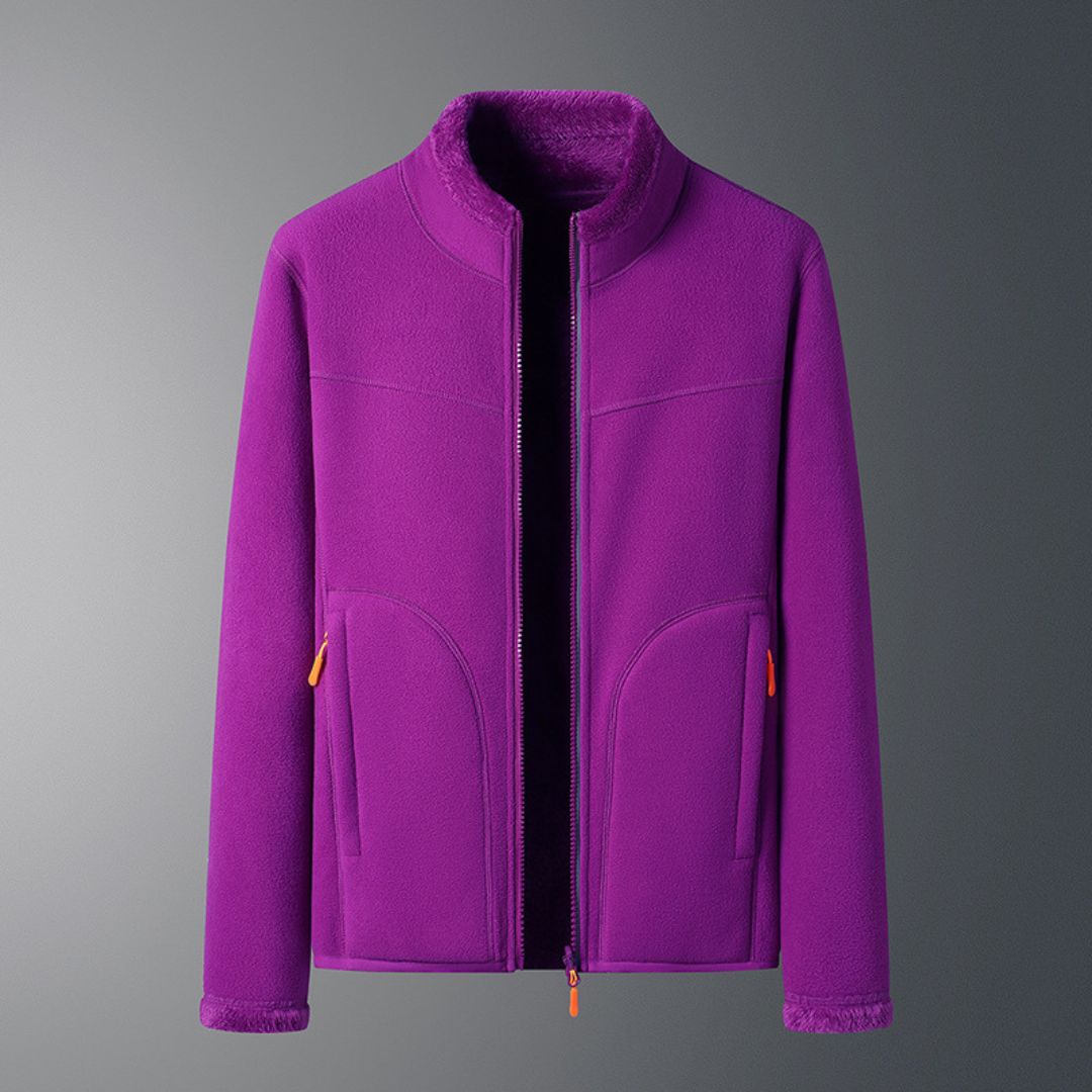 Unisex Reversible Fleece Jacket