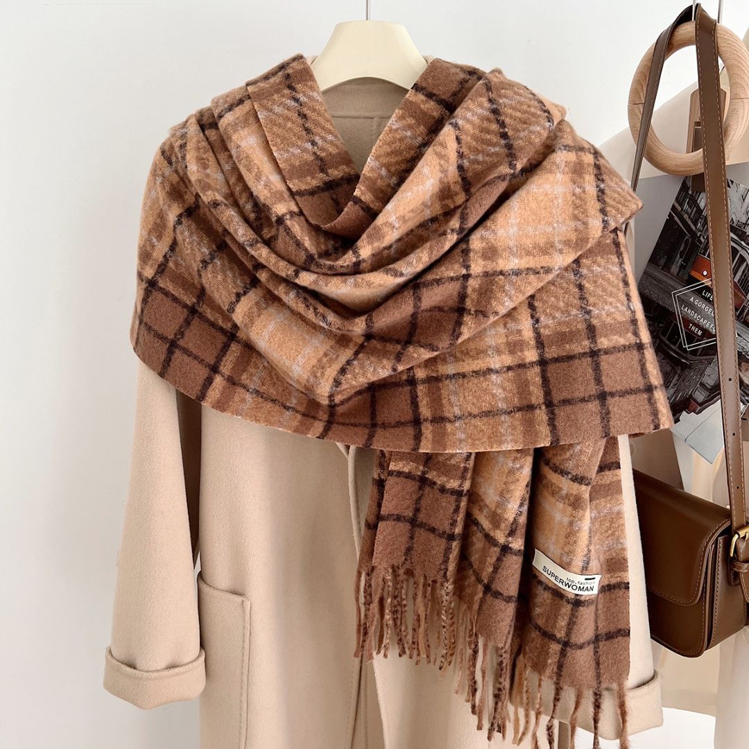 New Checkered Scarf
