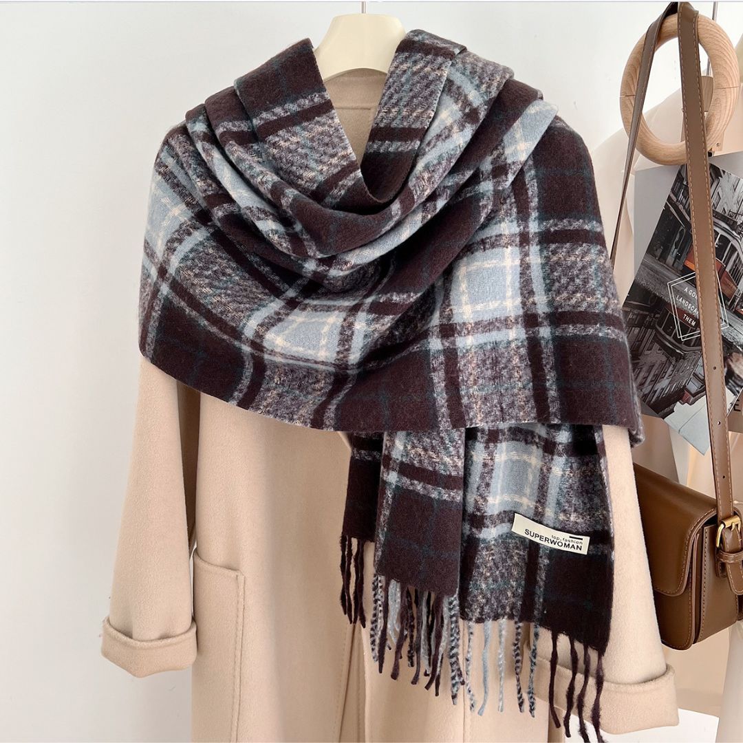 New Checkered Scarf