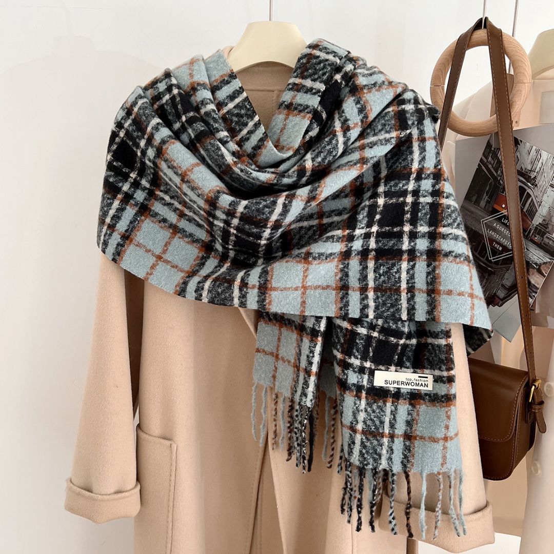 New Checkered Scarf