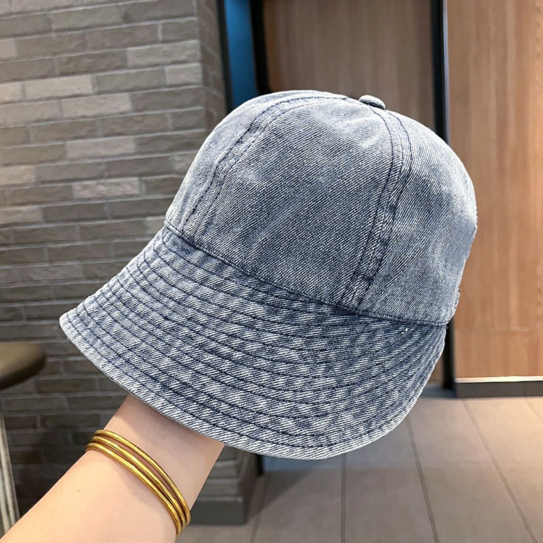 Vintage Washed Denim Cap