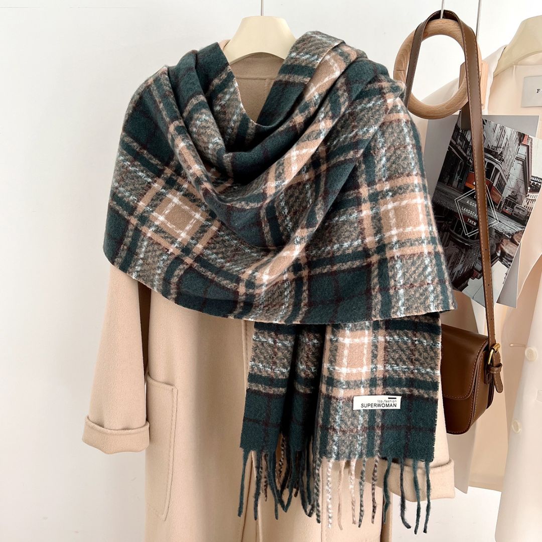 New Checkered Scarf