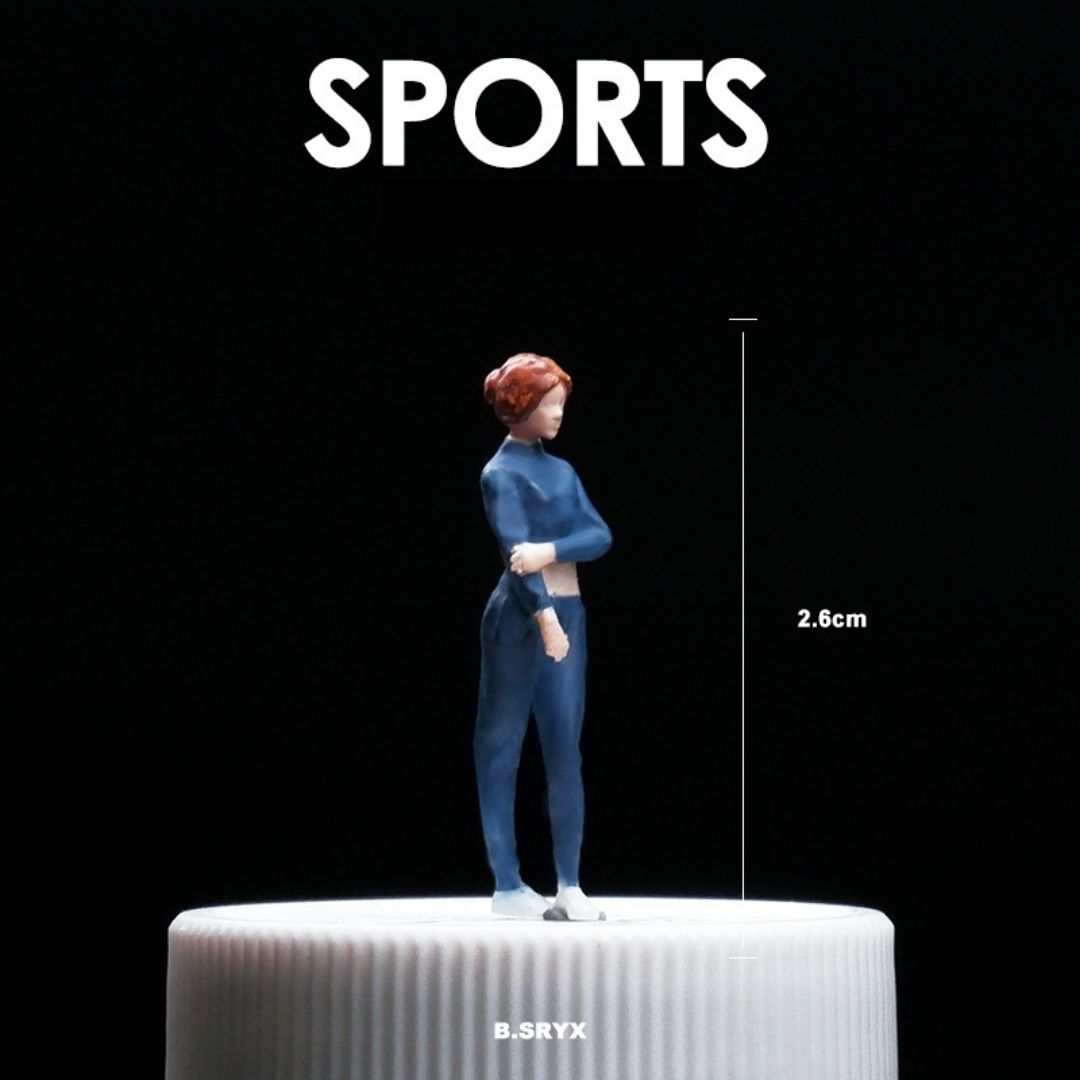 1:64 Simulation Miniature Scene Ornaments(Min. 2 pcs)