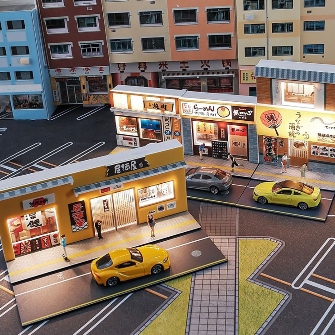 1:64 Japanese Restaurant Lighting Scene