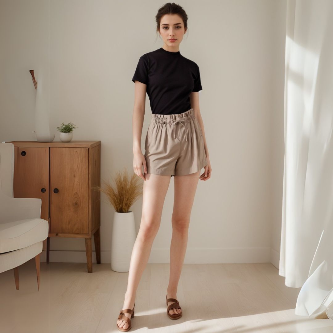 A字女裝休閒短褲