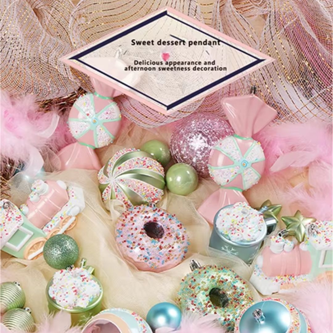 Macaron Xmas Tree Pendant