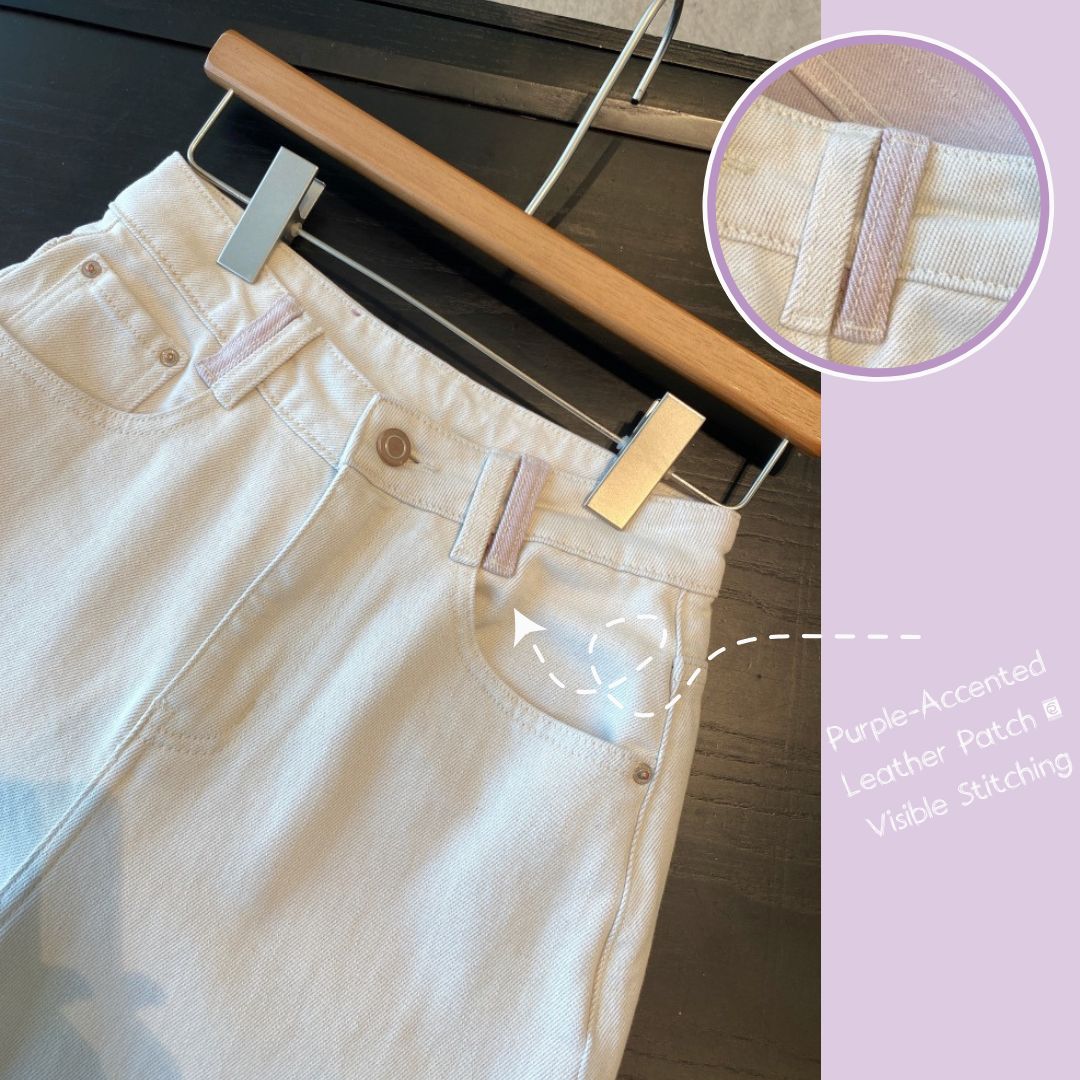 New Straight-Leg Wide-Leg Jeans