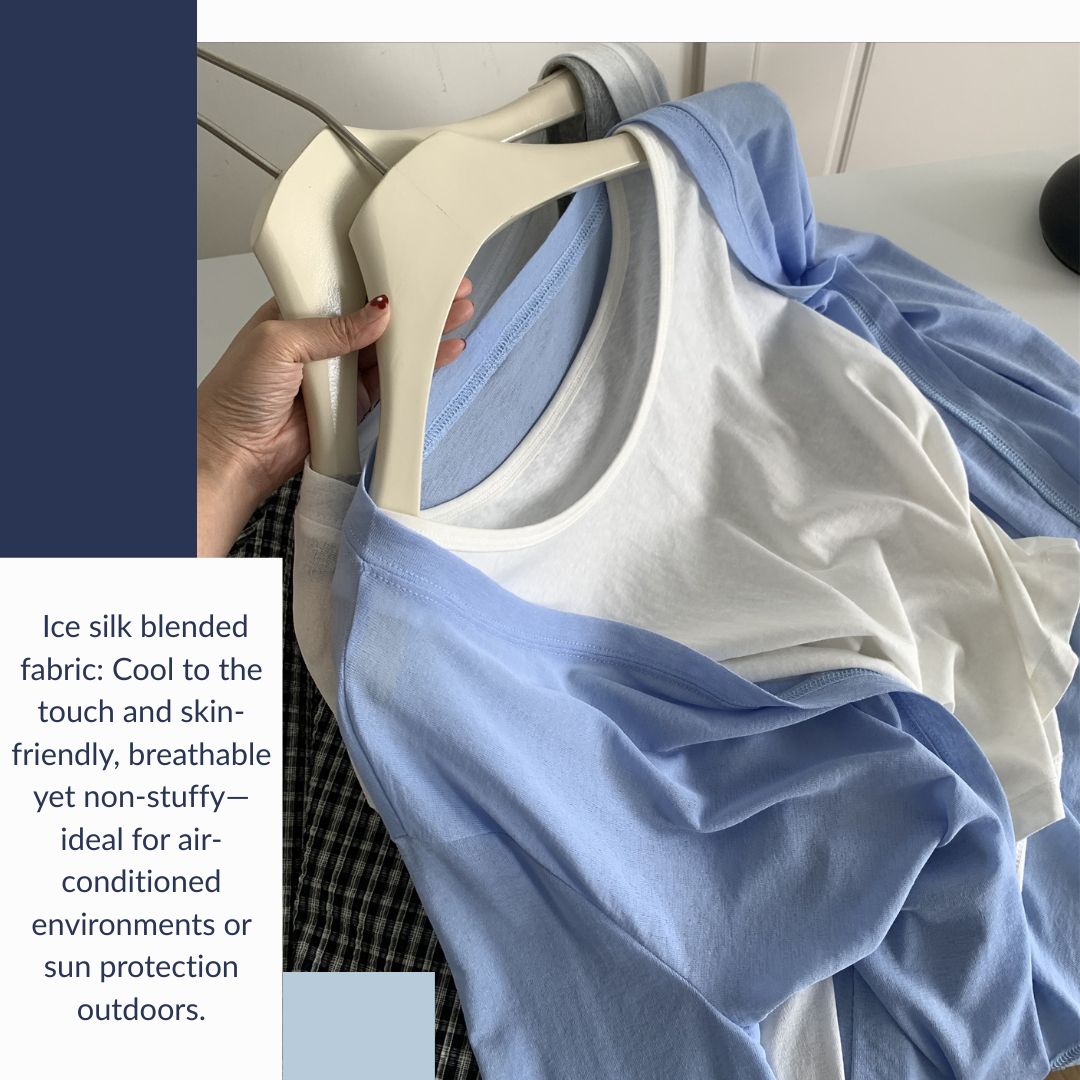 Women's Cooling Silk-Like UV Protection Lightweight Summer Jacket