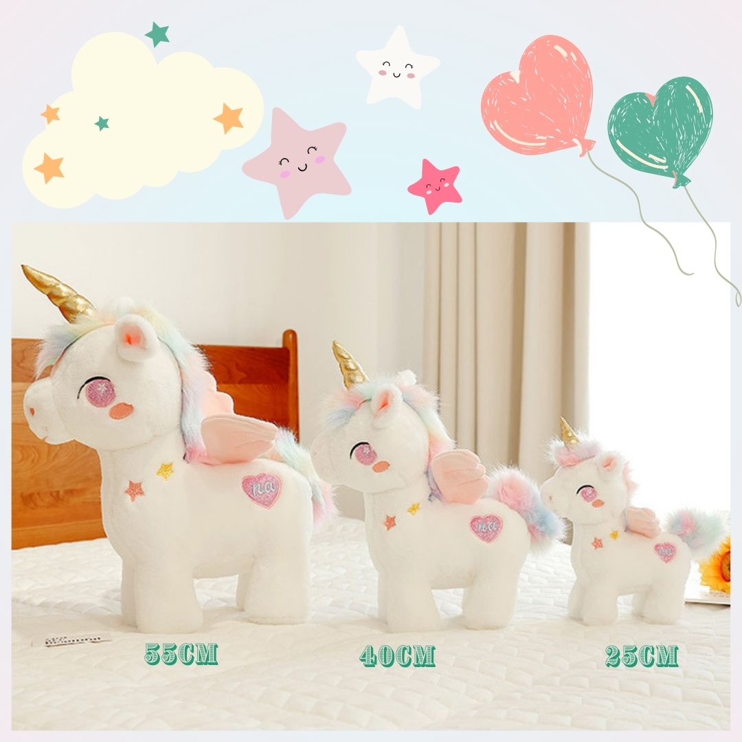 かわいいファンタジーユニコーン人形
