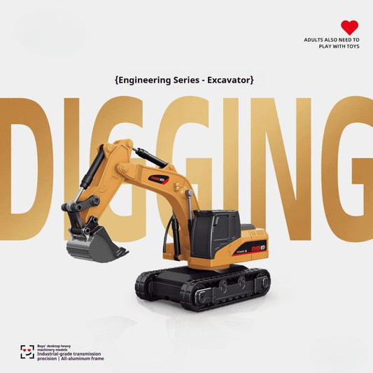 1:64 迷你遙控工程車