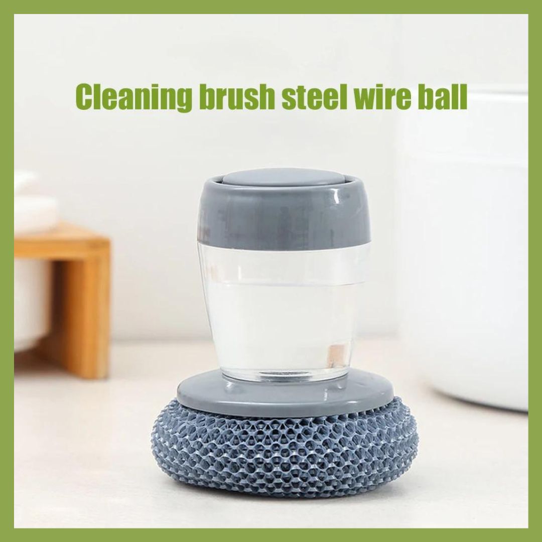 按壓加液去污刷