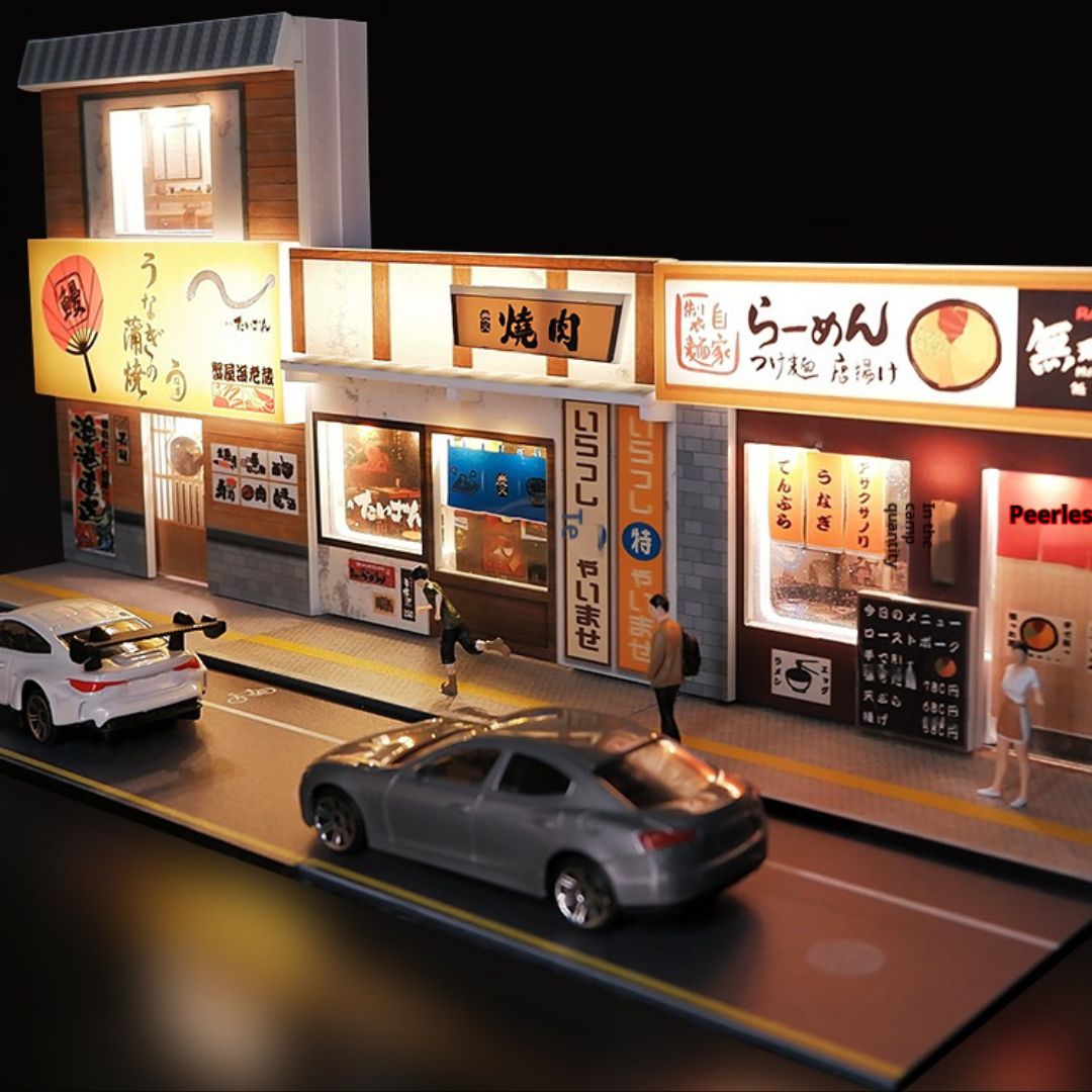1:64 Japanese Restaurant Lighting Scene