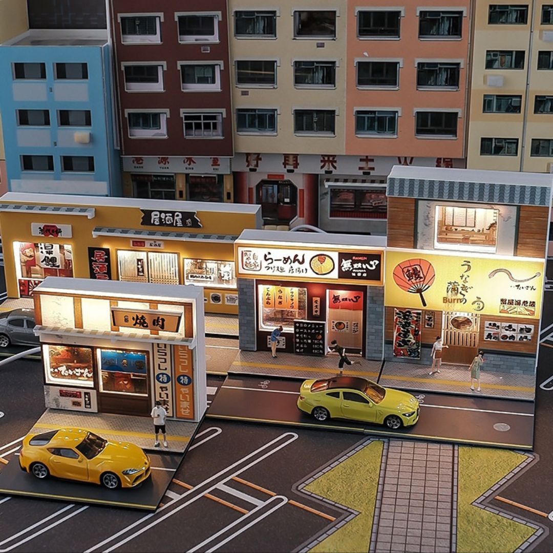 1:64 Japanese Restaurant Lighting Scene