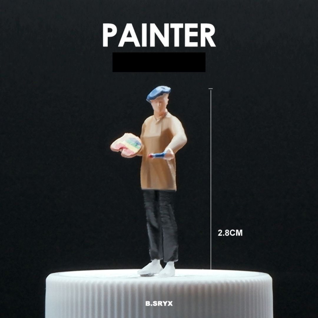 1:64 Simulation Miniature Scene Ornaments(Min. 2 pcs)
