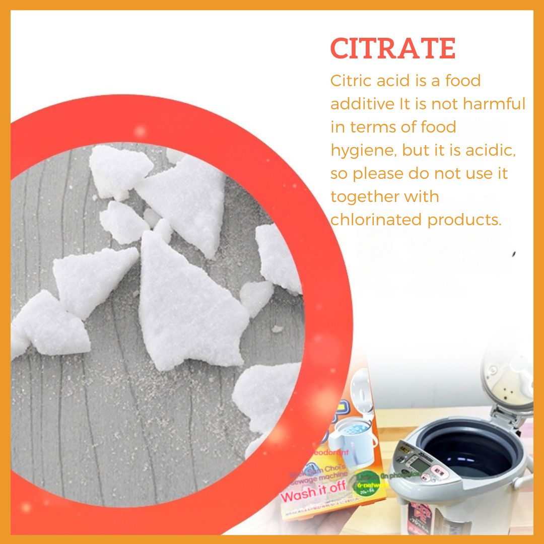 日本檸檬酸水壺清潔劑