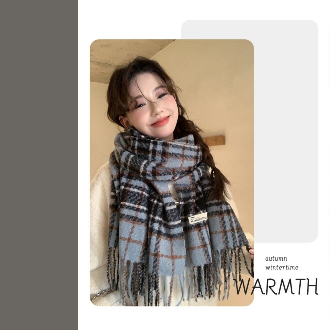 New Checkered Scarf
