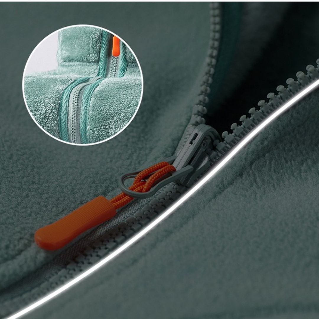 Unisex Reversible Fleece Jacket