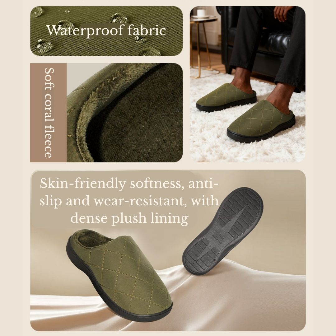 Non-Slip Fuzzy Slippers for Home