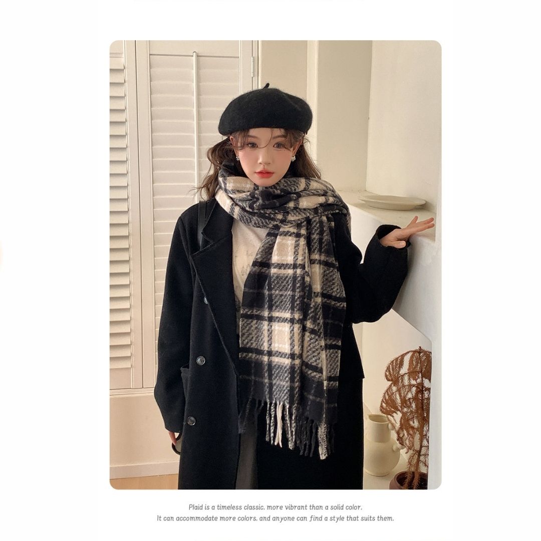 New Checkered Scarf