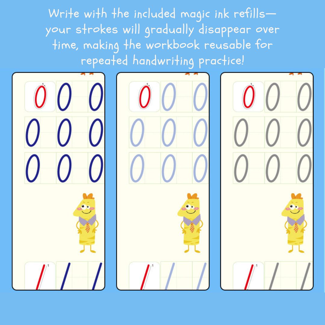 魔法習字簿 (4 本套裝)