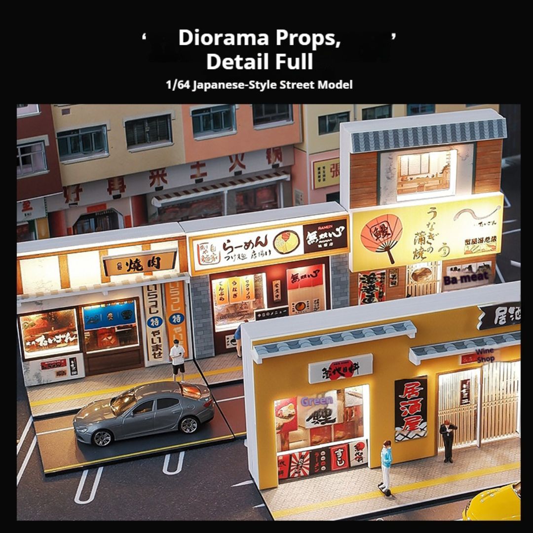 1:64 Japanese Restaurant Lighting Scene