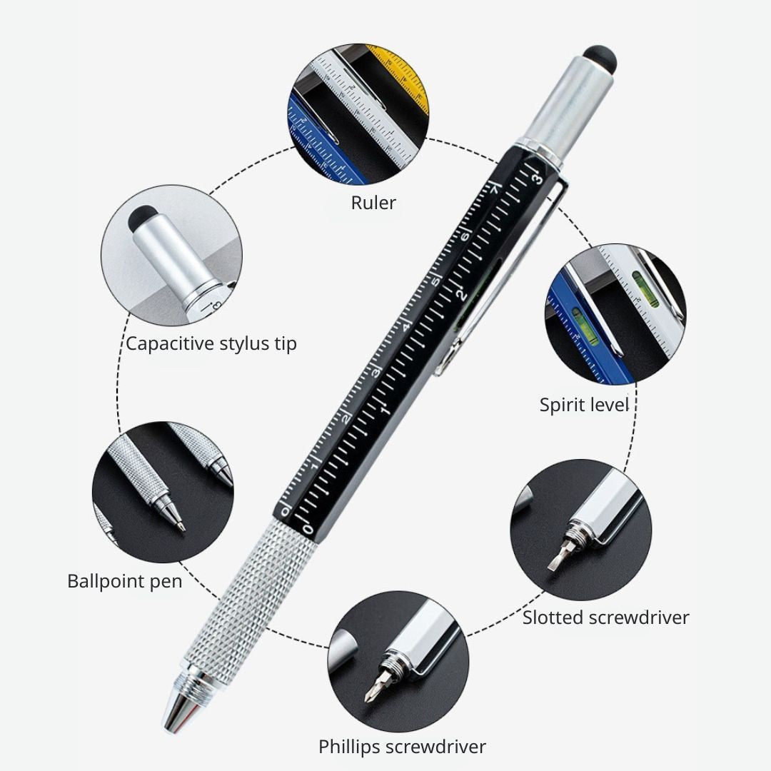 6合1工具原子筆 (2支起)