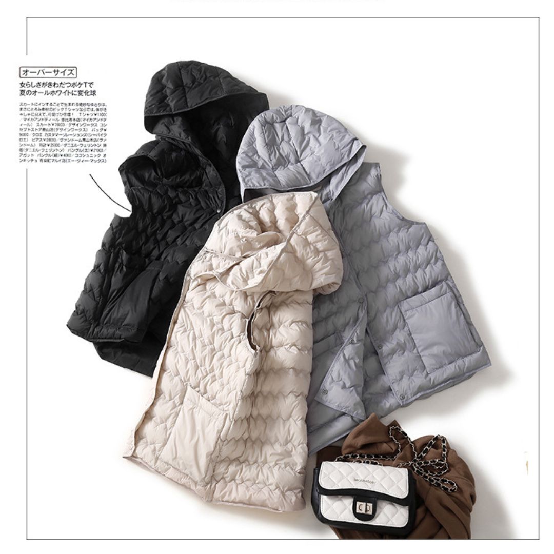 輕薄羽絨棉背心