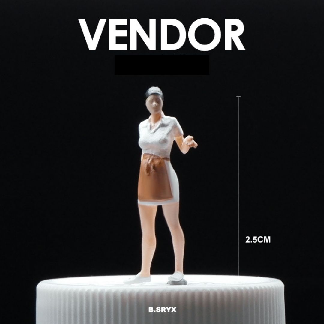1:64 Simulation Miniature Scene Ornaments(Min. 2 pcs)