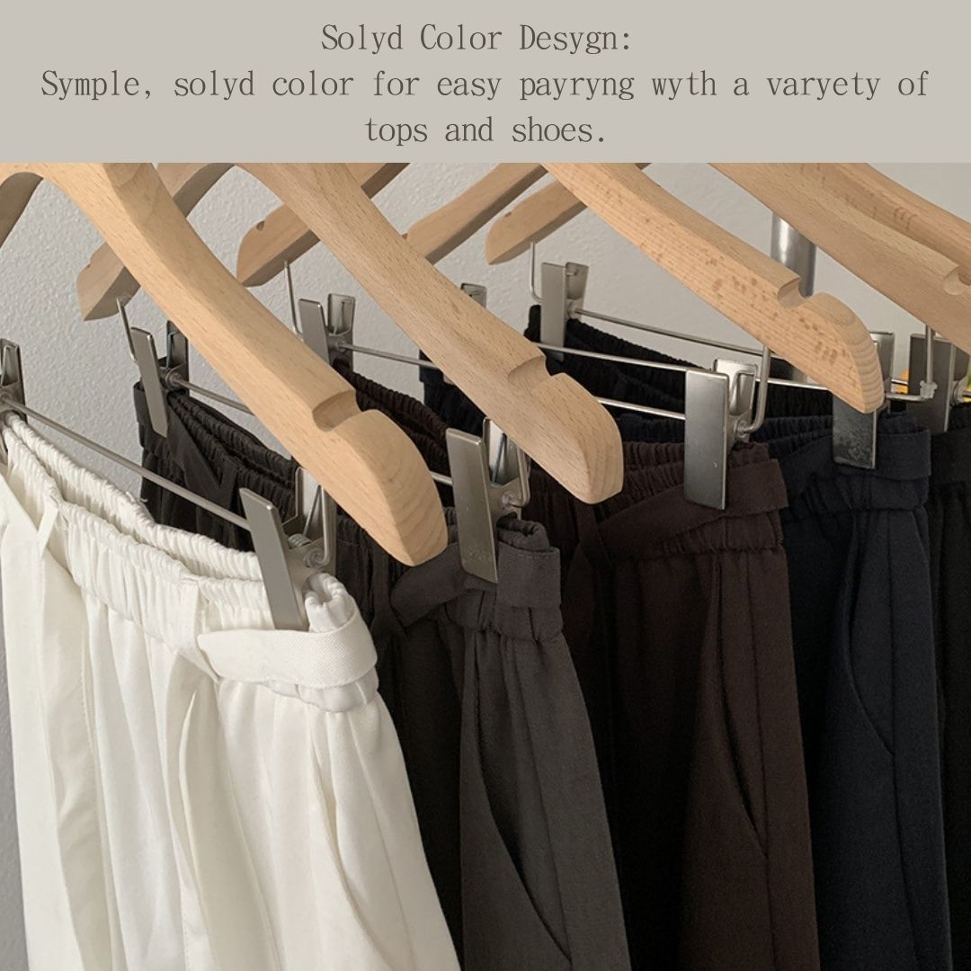 Loose Wide-Leg Pants with Center-Seam Panel Detail & Drawstring Waist