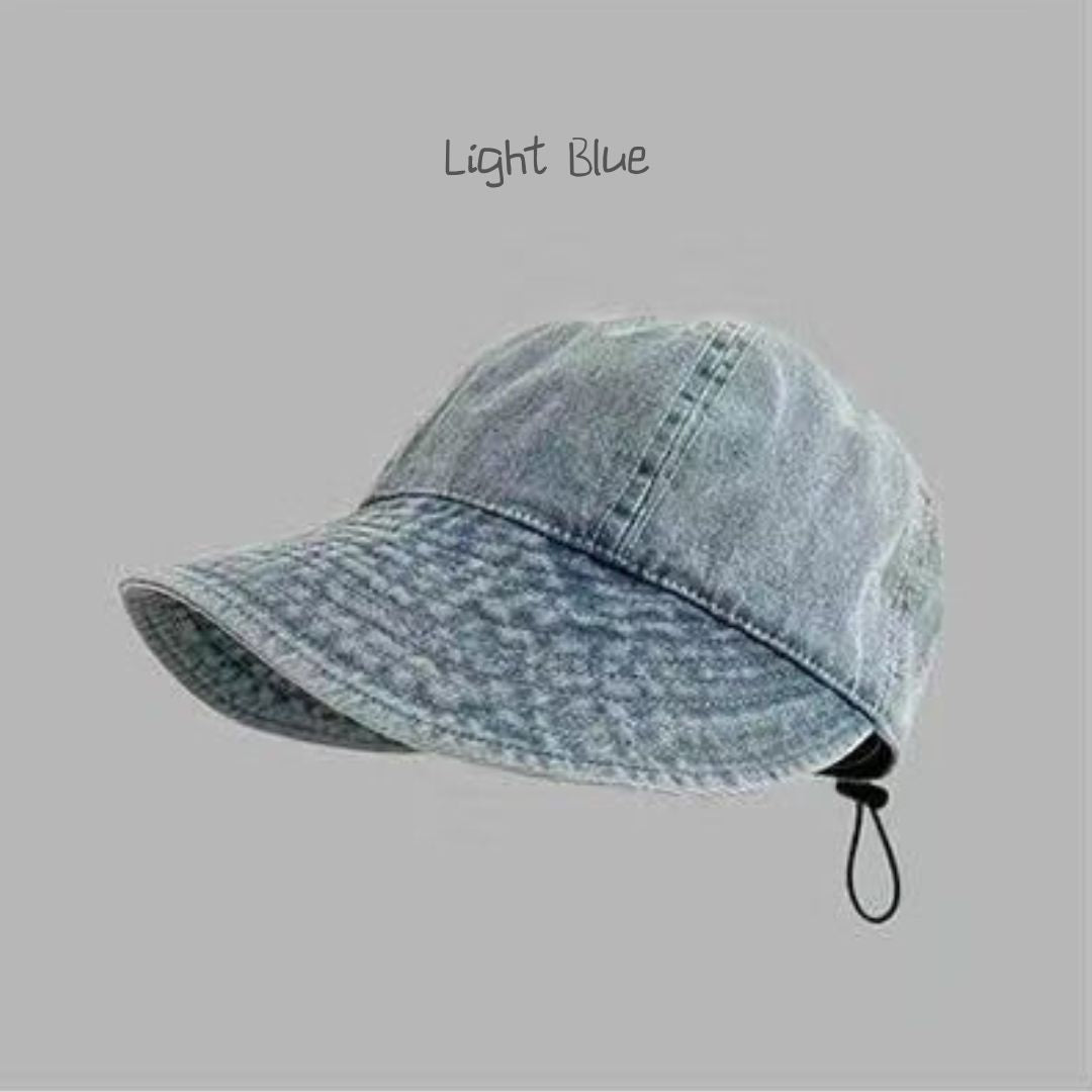 Vintage Washed Denim Cap
