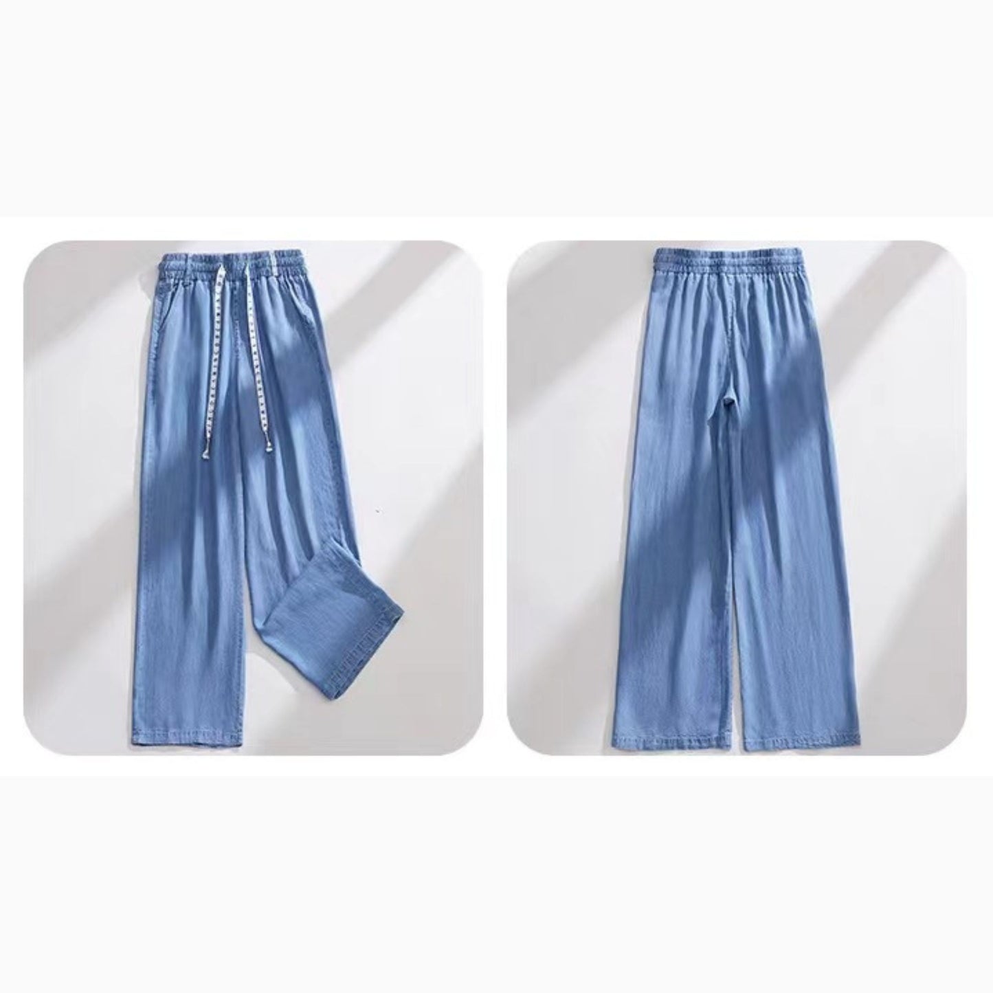 休閒冰絲牛仔褲