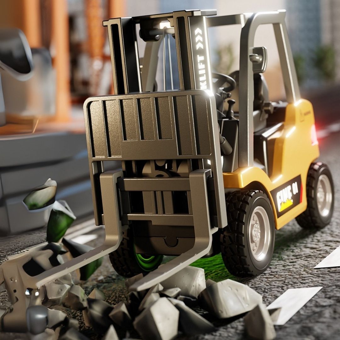 1:64 迷你遥控鏟車