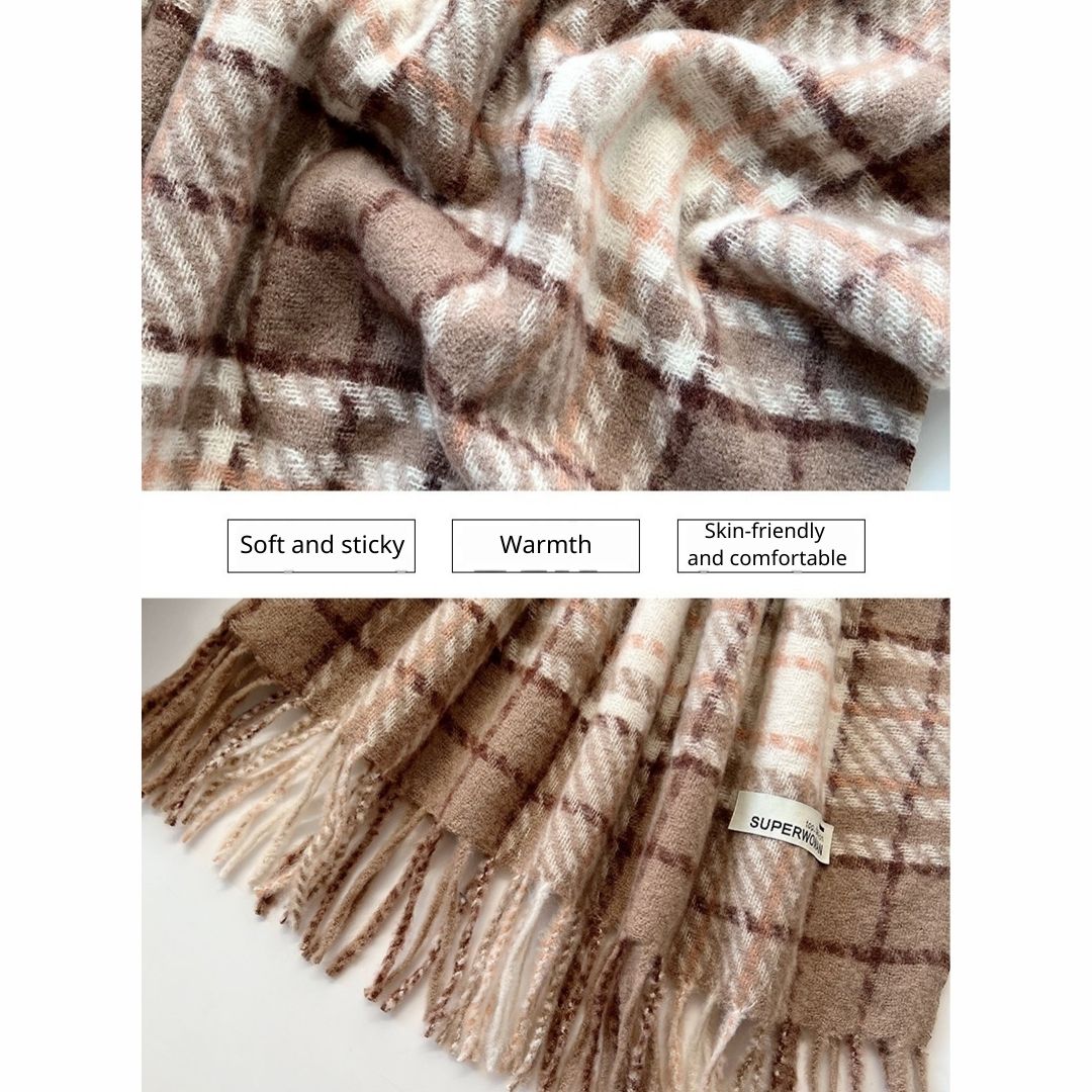 New Checkered Scarf