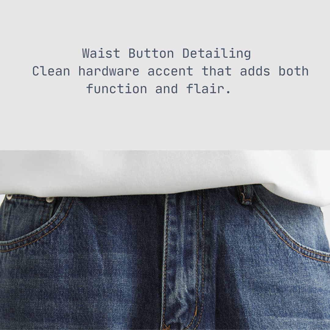 Men's Fashionable Lightweight Denim Shorts
