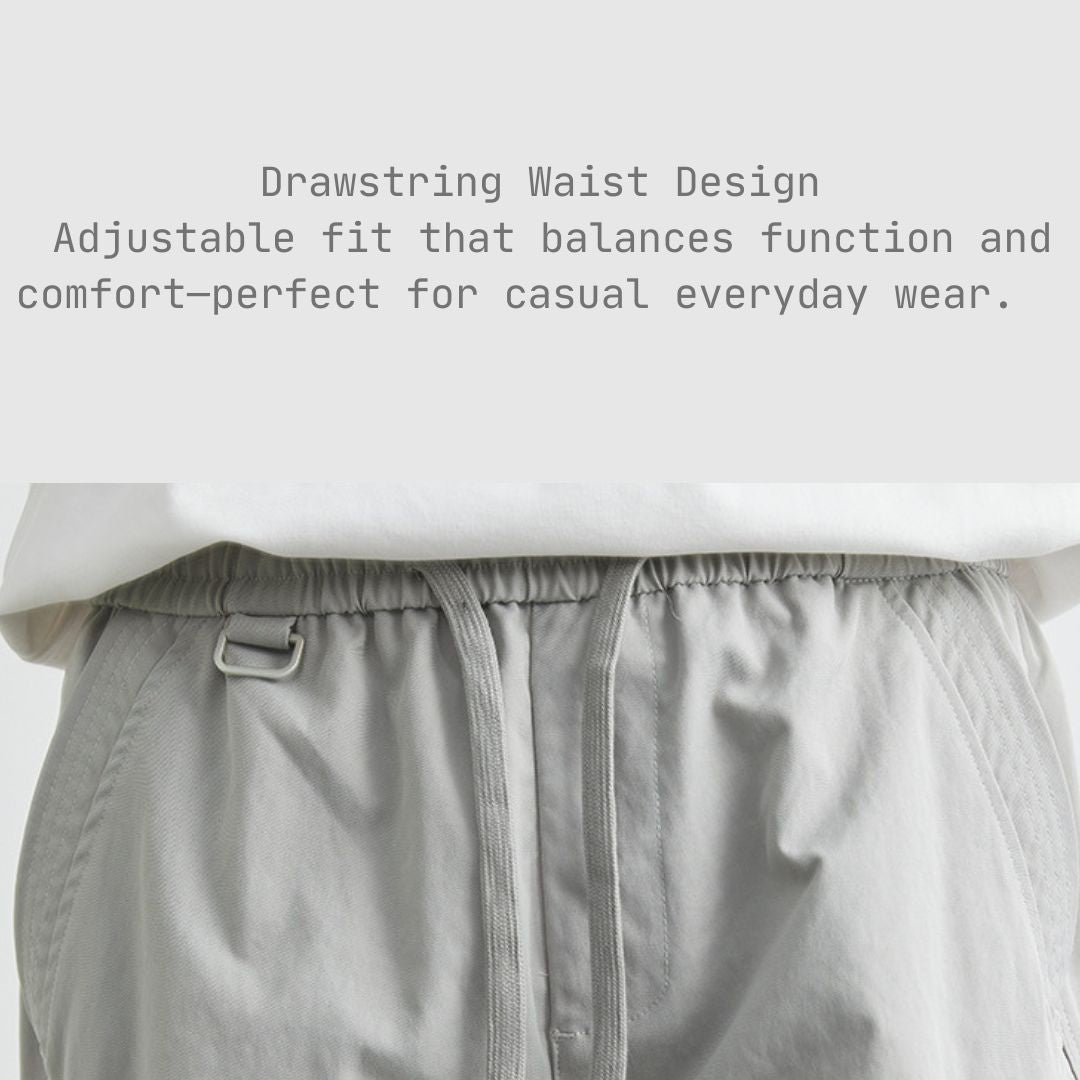 Men's Loose Drawstring Lightweight Pants