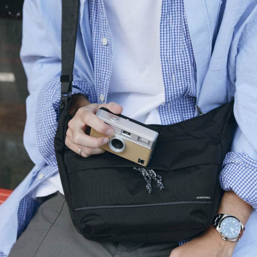 Brand-New Waterproof And Wear-Resistant Large-Capacity Crossbody Backpack