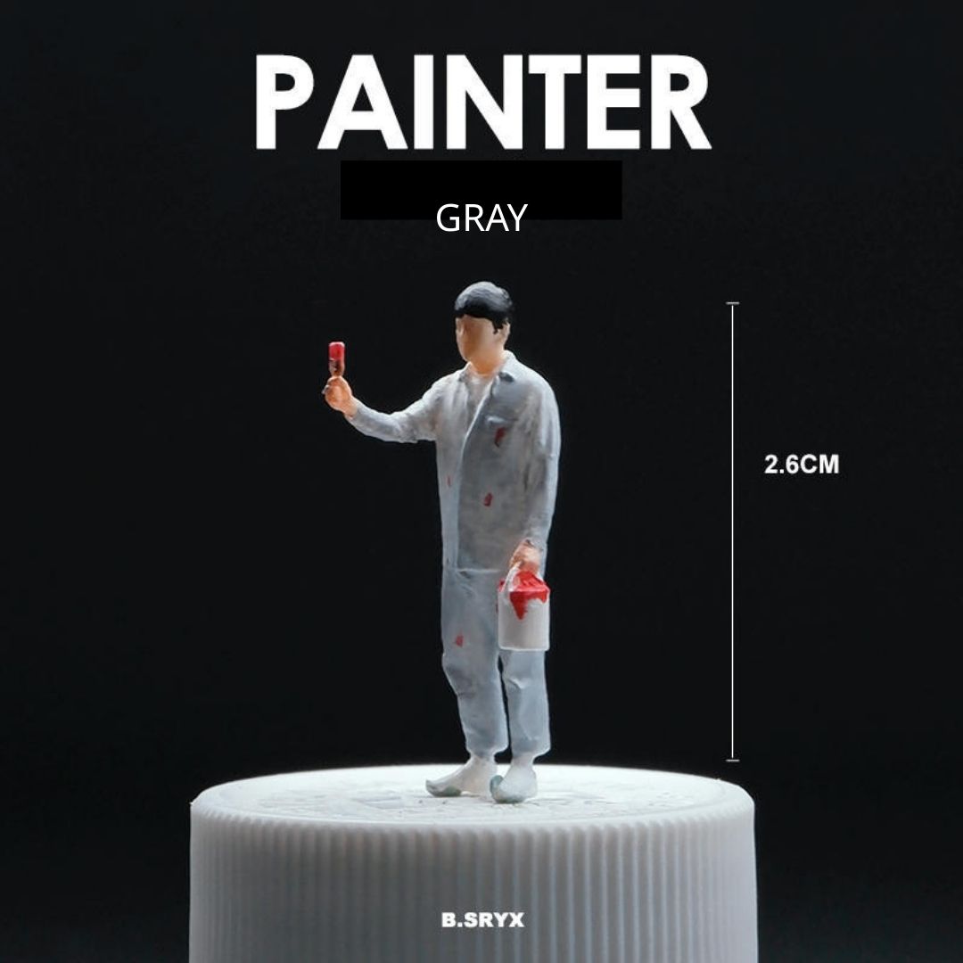 1:64 Simulation Miniature Scene Ornaments(Min. 2 pcs)